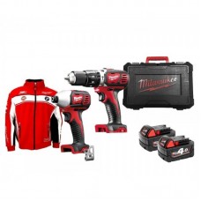 Набор инструментов Milwaukee M18 BPP2I-402C SET POWER PACK IN2