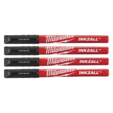 Набор ручек Milwaukee INKZALL Fine Tip (Черный) тонких