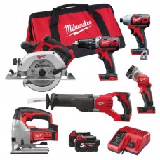 Набор Milwaukee M18 PP6D-502B