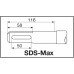 Коронка составная Milwaukee SDS-Max ТСТ по бетону 90 X 100 мм