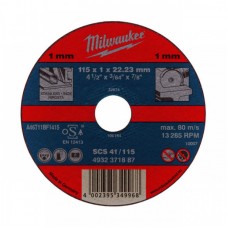 Отрезной диск Milwaukee по металлу SCS 41 / 180 X 1.5 X 22.2 мм