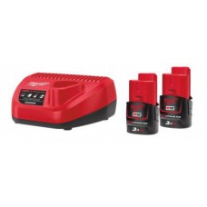 Комплект аккумулятор и зарядное устройство Milwaukee M12 NRG-302