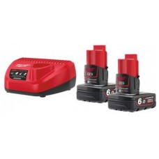 Комплект аккумулятор и зарядное устройство Milwaukee M12 NRG-602